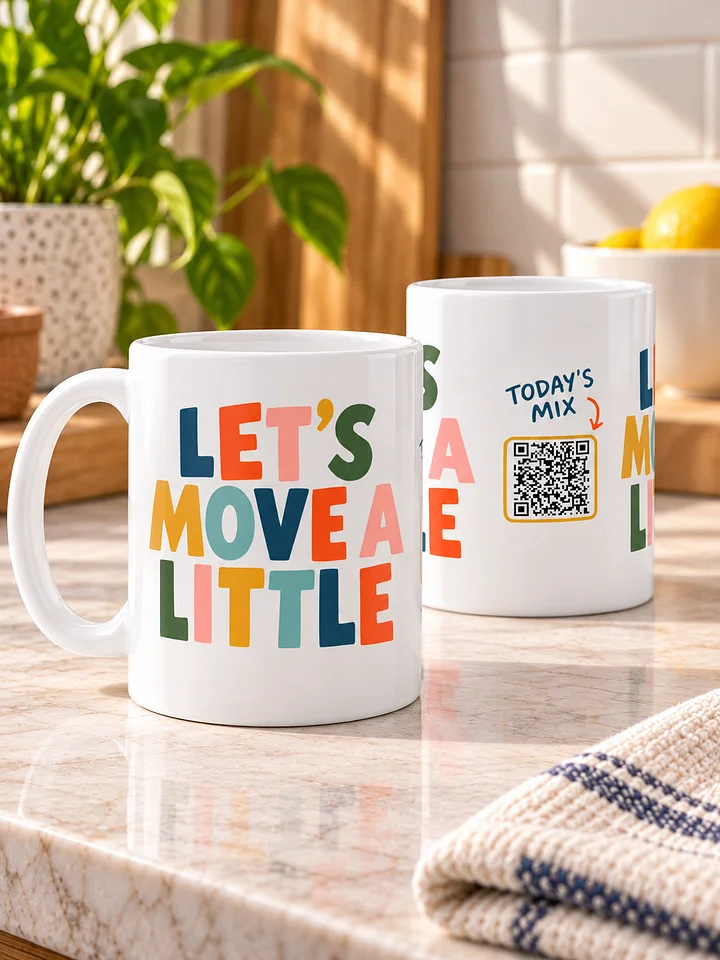 Let’s Move a Little Color Pop mug